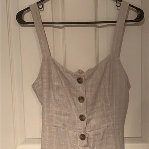 Romeo + Juliet Couture striped jumpsuit